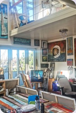 April Popko&rsquo;s studio
